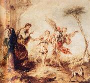 GUARDI, Gianantonio Tobit,Tobias and the Angel oil on canvas